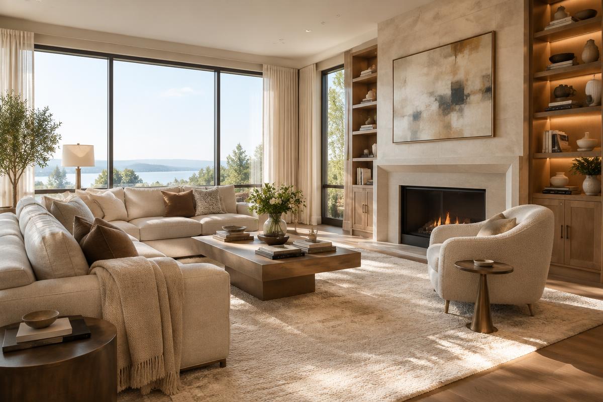 Salón de una vivienda vendida por Conecta Pisos